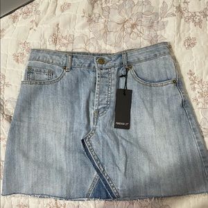 Forever 21 jean skirt
